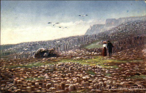 The Middle Causeway, Port Rush Tuck's Oilette Series