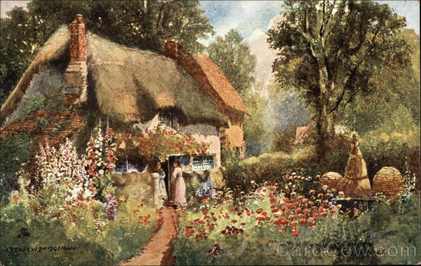 Picturesque Counties - Cornwall Tuck's Oilette Series