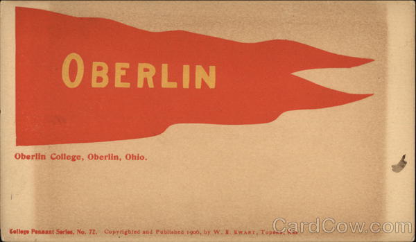 Oberlin College Flag Ohio Universities