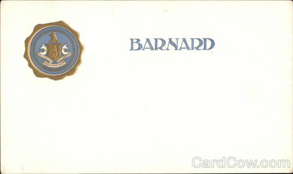 Barnard College New York City College Seals