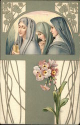 Nuns Framed in a Cross Nuns Framed in a Cross