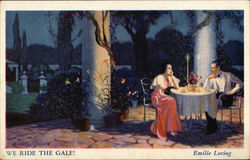 We Ride the Gale! Postcard