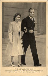 The Royal Betrothal Royalty Postcard Postcard Postcard