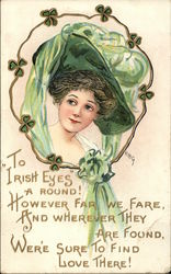 Irish Eyes Postcard