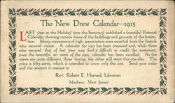 The New Drew Calendar--1915 The New Drew Calendar--1915