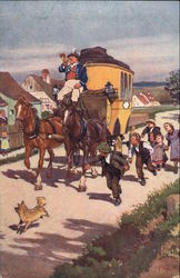 Volkslied Postcard