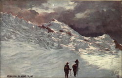 Ascension Du Mont Blanc Postcard
