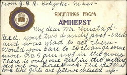 Greetings from Amherst Postcard