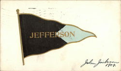 Thomas Jefferson University Pennant Philadelphia, PA School Pennants Postcard Postcard Postcard