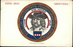 University of Pennsylvania Seal & Motto College Seals Postcard Postcard Postcard