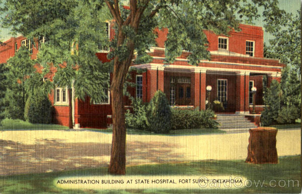Administration Building At State Hospital Fort Supply Oklahoma