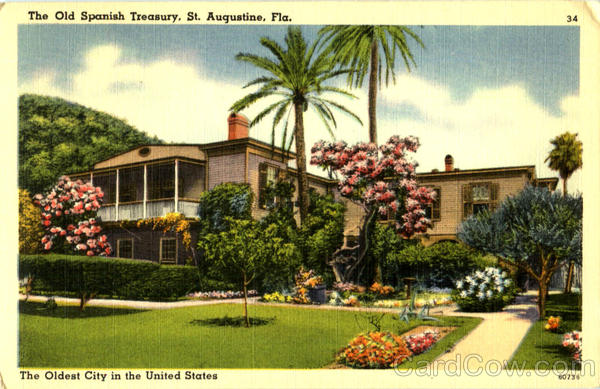 The Old Spanish Treasury St. Augustine Florida