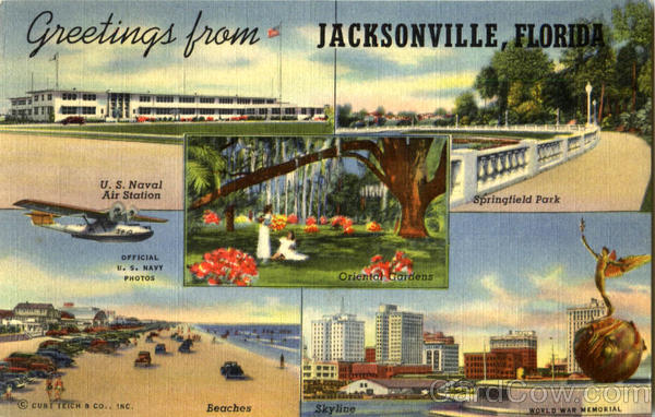 Greetings From Jacksonville Florida