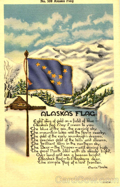 Alaska Flag Scenic