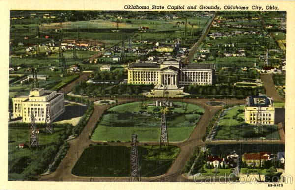 Oklahoma State Capitol And Grounds Oklahoma City
