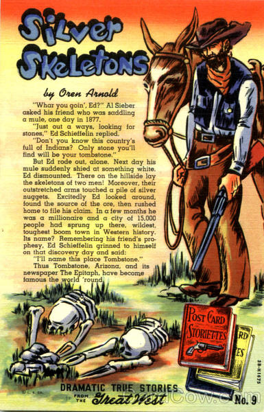 Silver Skeletons Cowboy Western