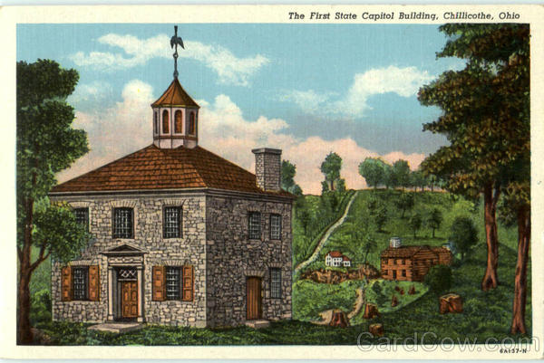 The First State Capitol Building Chillicothe Ohio