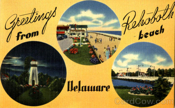 Greetings From Rehoboth Beach Delaware