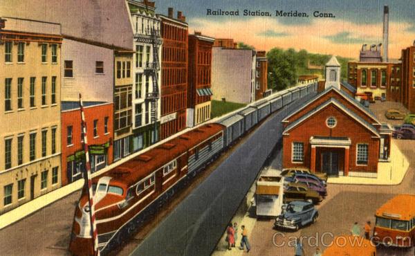 Railroad Station Meriden Connecticut