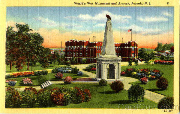 World's War Monument And Armory Passaic New Jersey