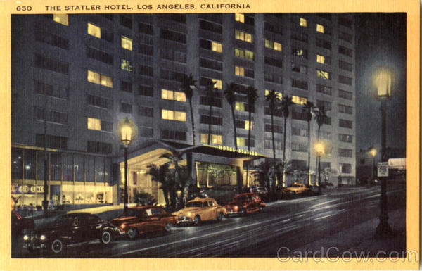 The Statler Hotel Los Angeles California