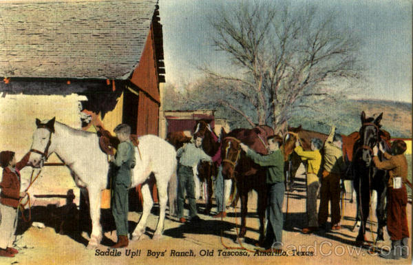 Saddle Up Boys Ranch, Old Tascosa Amarillo Texas