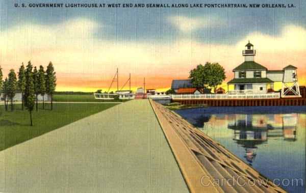 U. S. Government Lighthouse New Orleans Louisiana U. S. Government Lighthouse New Orleans Louisiana
