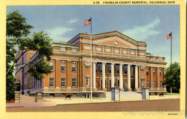 Franklin County Memorial Columbus Ohio