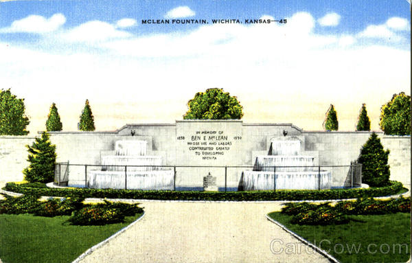 Mclean Fountain Wichita Kansas