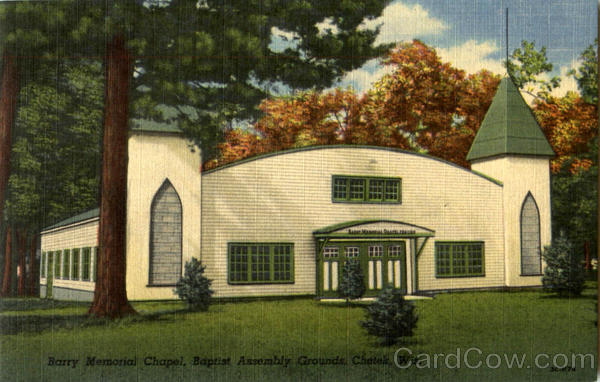 Barry Memorial Chapel Chetek Wisconsin