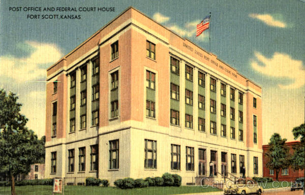 Post Office And Federal Court House Fort Scott Kansas