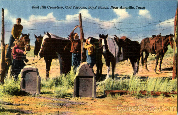 Boot Hill Cemetery, Old Tascosa Amarillo Texas