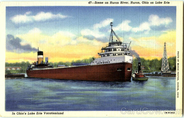 Scene On Huron River Ohio