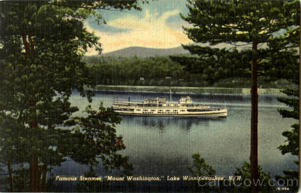 Famous Steamer Mount Washington Steamers