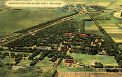 Air View State Hospital Fort Supply, OK Postcard Postcard