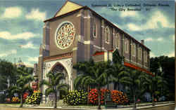 Episcopal St. Luke's Cathedral Orlando, FL Postcard Postcard