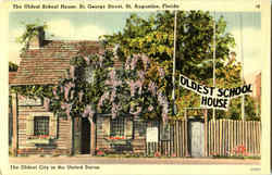 The Oldest School House, St. George Street St. Augustine, FL Postcard Postcard