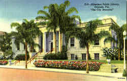 Albertson Public Library Postcard