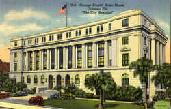 Orange County Court House Postcard