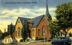 Trinity Methodist Church Tallahassee, FL Postcard Postcard