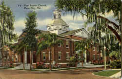 First Baptist Church Postcard