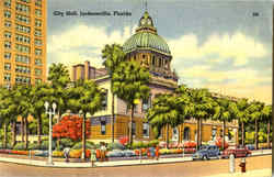 City Hall Jacksonville, FL Postcard Postcard