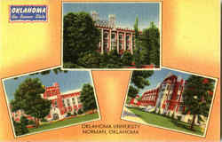 Oklahoma University Norman, OK Postcard Postcard