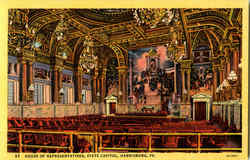 House Of Representatives State Capitol Postcard