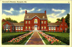 Governor's Mansion Postcard