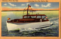 Greetings From Bar Harbor Postcard