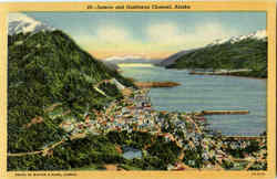 Juneau And Gastineau Channel Postcard