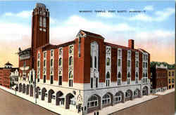 Masonic Temple Postcard