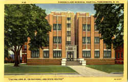Camden-Clark Memorial Hospital Parkersburg, WV Postcard Postcard