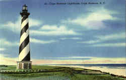 Cape Hatteras Lighthouse North Carolina Postcard 